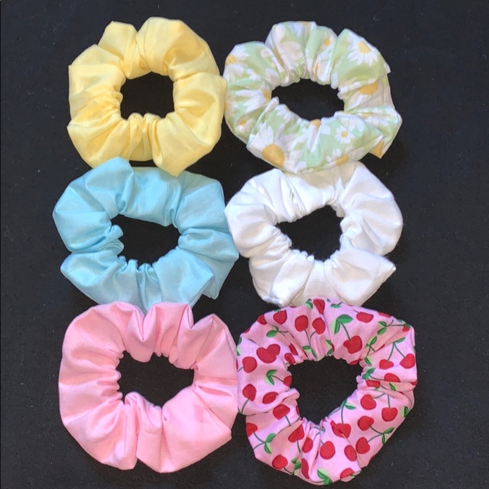 Spring Scrunchie Set